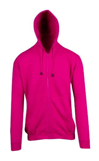 Picture of RAMO, Mens Zip With Pocket Hoodie